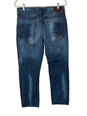 Arizona Jean Co Jeans Size 33x32 Classic Fit Mid Wash Distressed