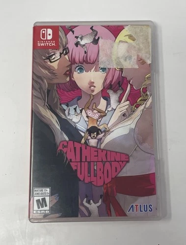Catherine Full Body Nintendo Switch Video Game Atlus Complete Cib Tested Working