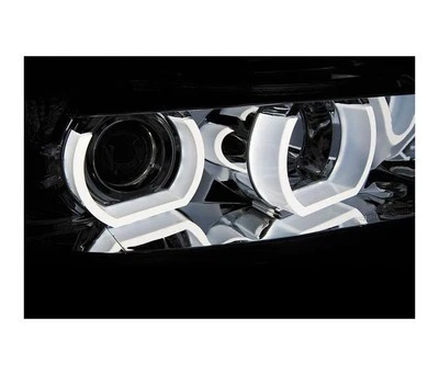 faros bmw e90 e91 2005 2006-2008 berlina touring tipo u xenón cromo lhd Foto 3 de 3