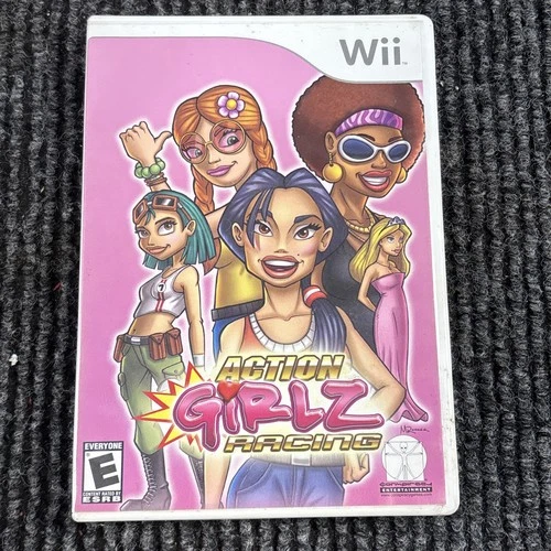 ACTION GIRLZ RACING Nintendo Wii WITH MANUAL
