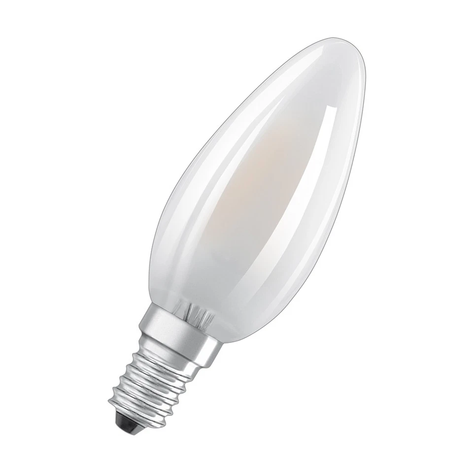 Osram LED Filamento Candela 2,9W=40W E14 Opaco 470lm Bianco Caldo Dimmerabile - Immagine 3 di 4