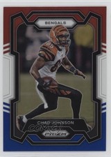 2023 Panini Prizm Red White & Blue Prizm Chad Johnson #55 00em