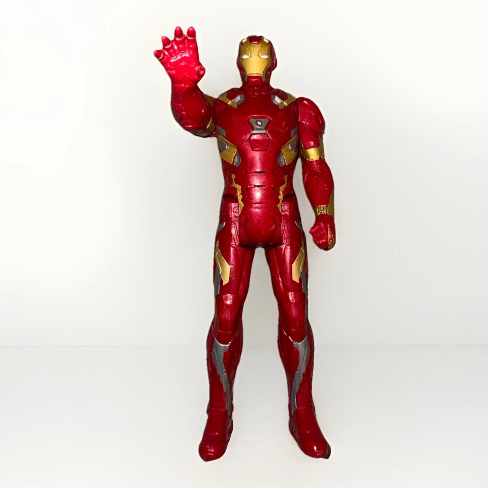 "Figura Marvel Legends Iron Man Mark 46 Capitán América Guerra Civil Hombre Gigante 12""" Foto 2 de 4