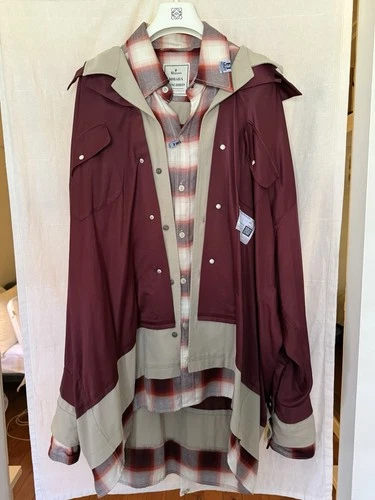 Maison Mihara Yasuhiro Triple Layered Shirt - product listing photo