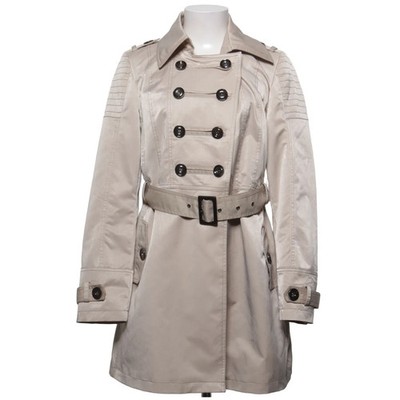 Kelyna, Trenchcoat, Damen, Größe: XL, Beige, Polyester, Sonstiges #FYn
