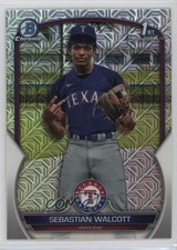 2023 Bowman Chrome Prospects Mega Box Mojo Refractor Sebastian Walcott 19ot