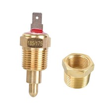 Electric Cooling Fan Thermostat Switch, 185 to 175 Degree Car Engine 185/175
