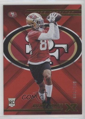 2018 Panini XR Rookies Red 8/299 Richie James #153 Rookie RC 3z8