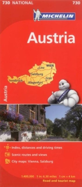 Austria - National Map 730 Michelin - Image 4