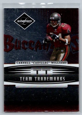 2006 Limited Team Trademarks Cadillac Williams  25/100
