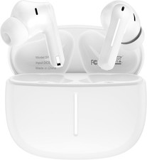 Audifonos Inalambricos Bluetooth 6.0 Auriculares Para iPhone y Samsung Blanco