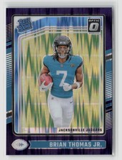 Brian Thomas Jr. #214 2024 Panini Donruss Optic Purple Shock Rookie Rc Jaguars