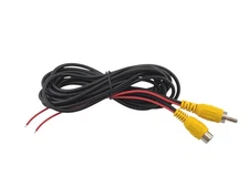 10FT/3M Car RCA Video Extension Cable with Power Wire - Male to Female AV Cable
