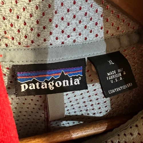 Vintage Patagonia Mesh Lined Deep Piled Zip-Up Fleece XL Made In USA - Picture 10 of 11