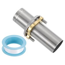 Faucet Mount Extension Shank 4"x 1.25" Stainless Steel Pipe Extension Kit