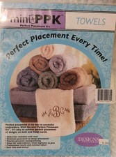 Embroidery Placement Kit For Towels Mini PPK by Designs For Machine Embroidery 