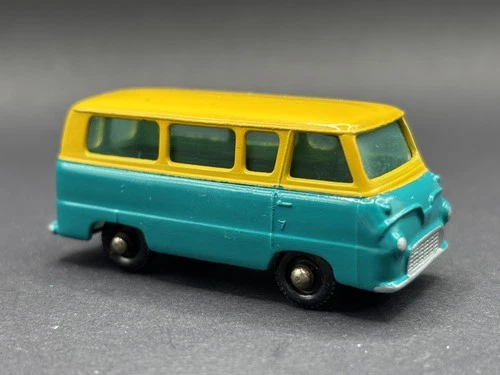 Matchbox Thames Estate Car Van Lesney England Diecast Restored Teal/Yellow