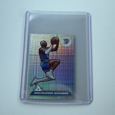 2024-25 Panini NBA Sticker & Card Collection FOIL #420 SHAI GILGEOUS-ALEXANDER