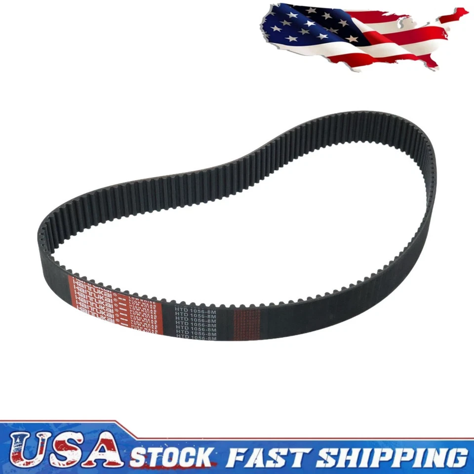 Cinturón primario 8 mm 1 1/2" BDL-30853 132 dientes apto para Harley-Davidson Foto 3 de 4