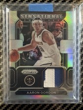 2021-22 Panini Prizm Aaron Gordon Sensational Swatches Prime Patch /10