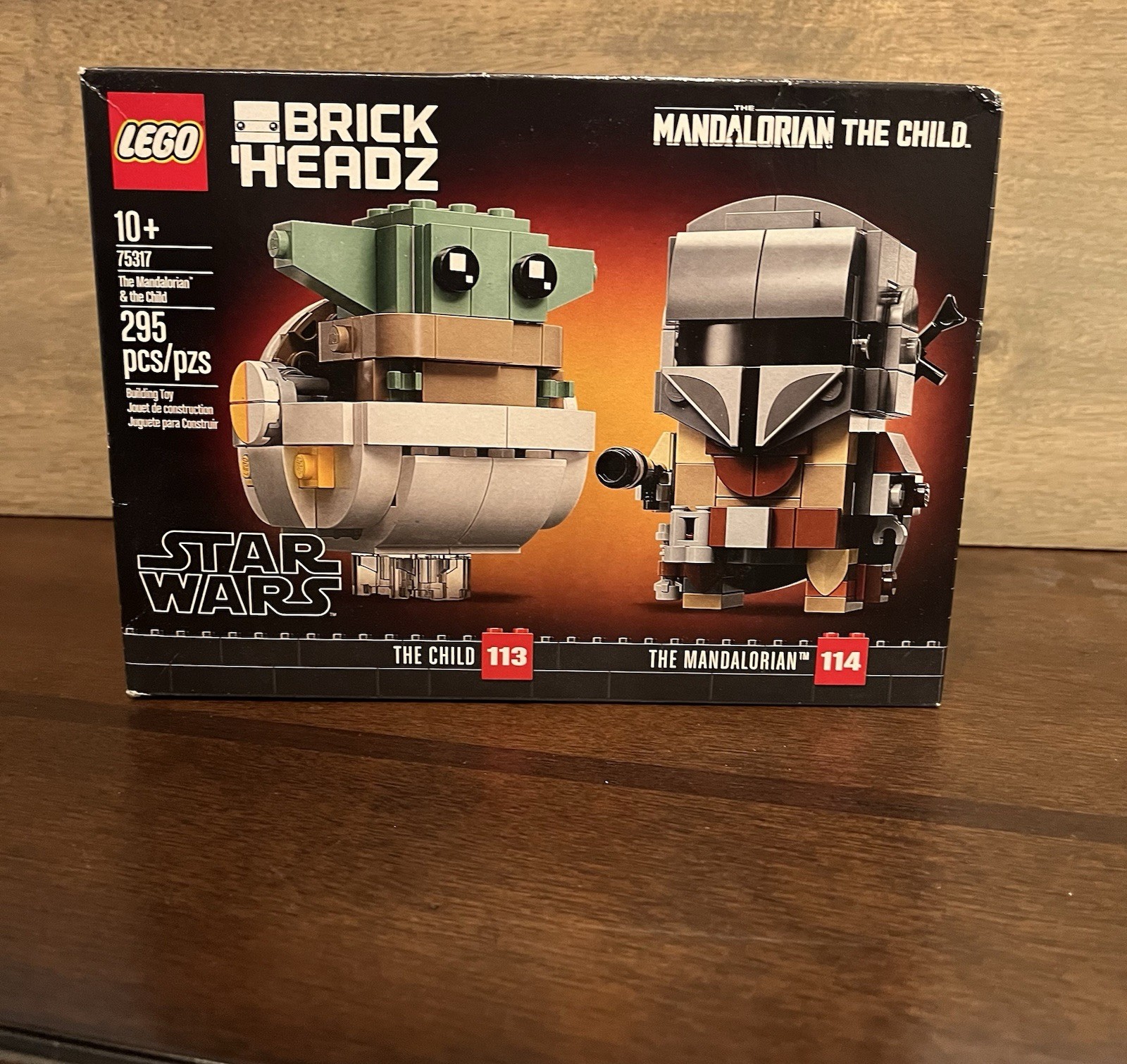 Lego 75317 Mandalorian and Child BrickHeadz Set Brand New Sealed