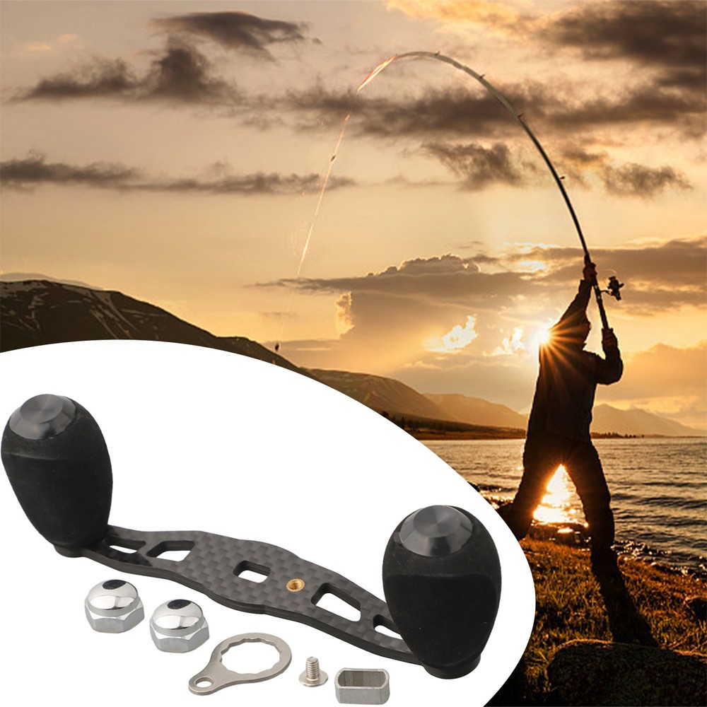 2PACK EVA Power Fishing Reel Handle Grips For Abu Garcia Daiwa Baitcasting