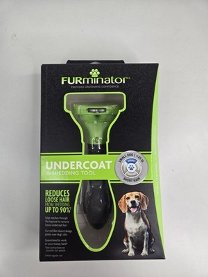 FURminator Undercoat Deshedding Tool Small Dog Short Hair Under 25 lbs New