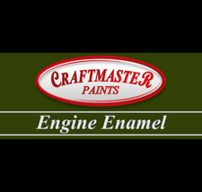 Black Engine Enamel Paint High Temp