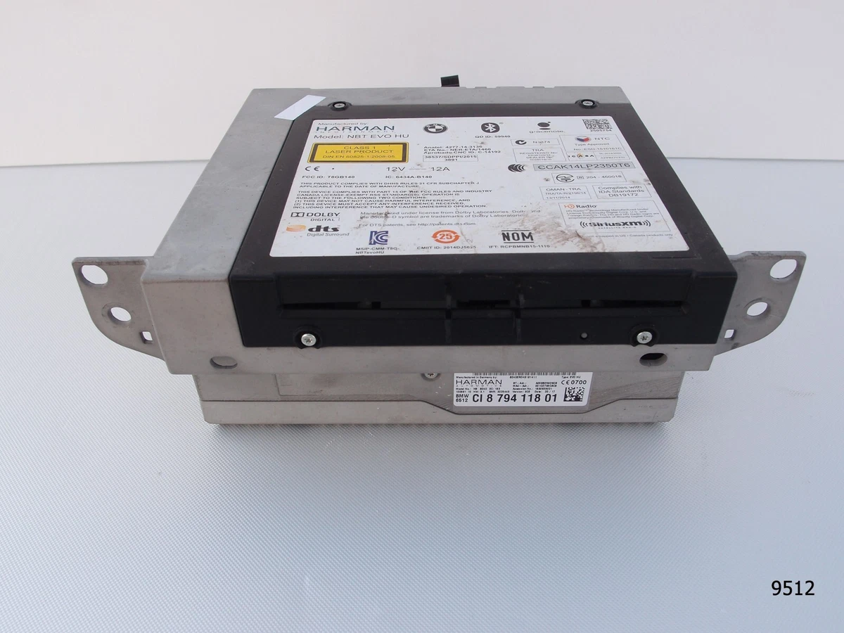 BMW 3 F30 4 F32 X3 F25 X5 F15 X6 F16 RADIO CD PLAYER HEAD UNIT 