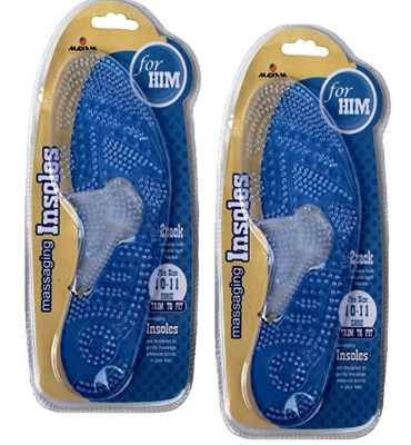 Maxam Men's Massaging Insoles large