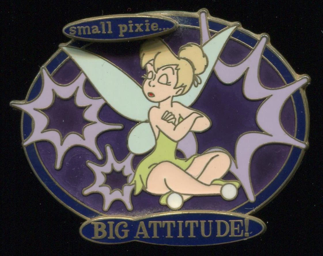 Tink Tuesdays Small Pixie Big Attitude Tinker Bell Disney Pin 21069 | eBay
