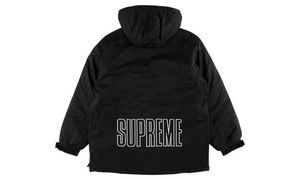 supreme x champion pullover parka