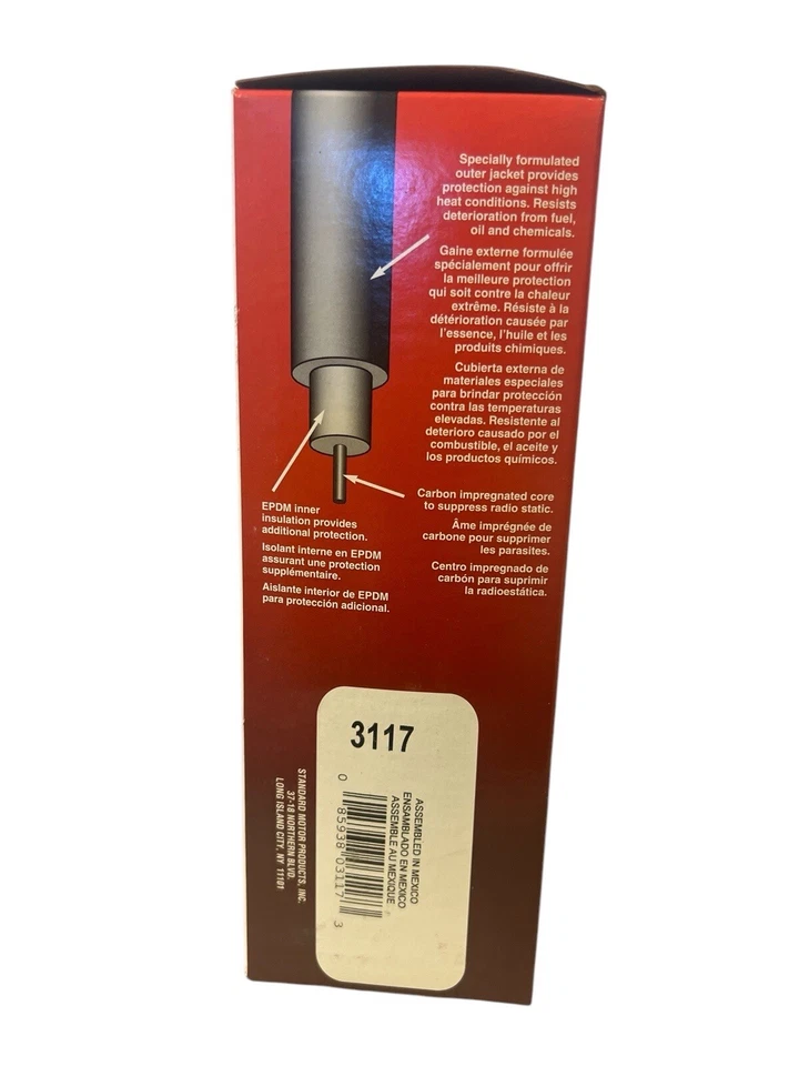 Spark Plug Wire Set Federal Parts 3117 new free shipping - Image 2 of 2