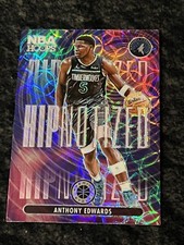 2023-24 NBA Hoops Premium Anthony Edwards #13 Hipnotized Insert SSP Case Hit
