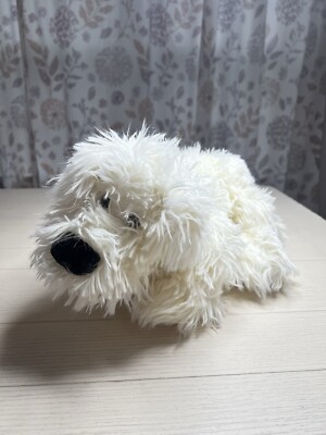 Koala Baby White Shaggy Sheep Dog Puppy Plush Animal 17 