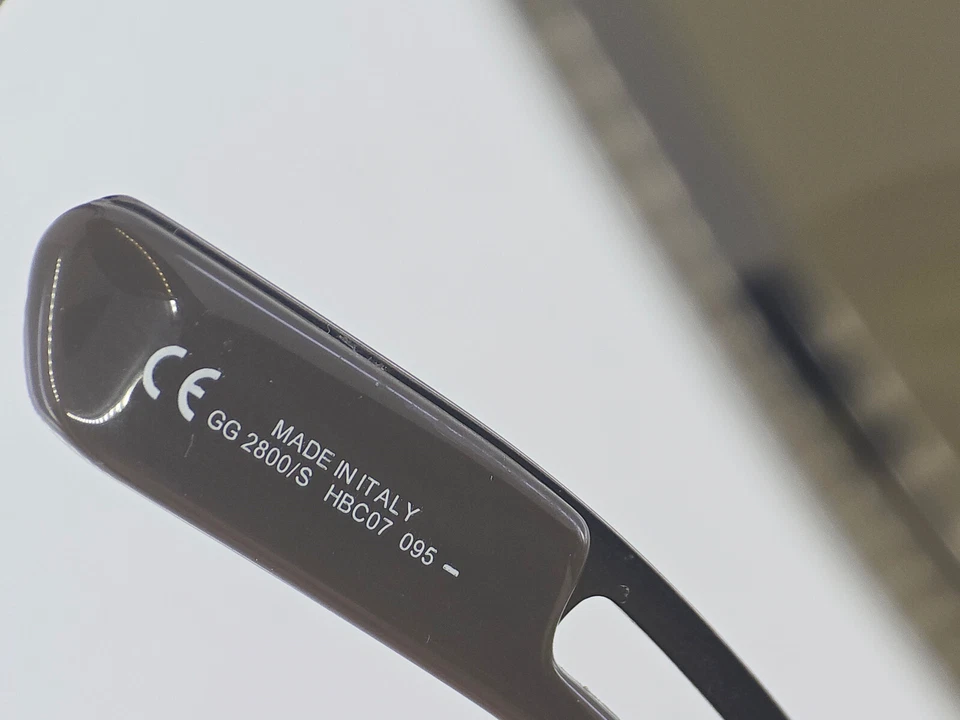 DE COLECCIÓN RETRO GUCCI GG 2800/S TOM FORD ERA DISEÑO MÁSCARA LOGOTIPO/ESCUDO GAFAS DE SOL Foto 2 de 4