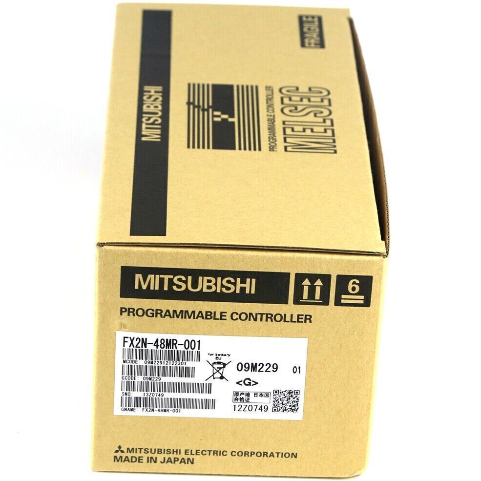 New Mitsubishi MELSEC FX2N-48MR-001 FX2N48MR001 Programmable Logic
