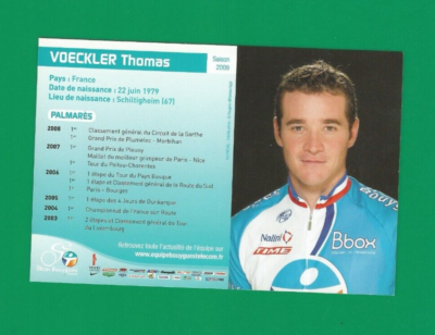 Maillot Cycliste BOUYGUES TELECOM UCI PRO TOUR 2007 – Voeckler, Taille M, GSG
