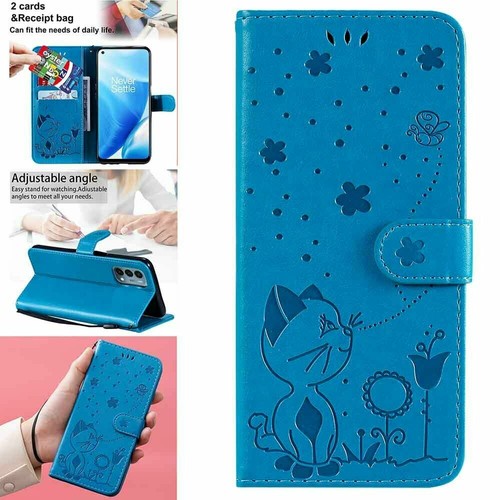 For OnePlus 9 Pro Nord CE N10 N100 N200 Magnetic Flip Wallet Leather Case Cover - Picture 42 of 46