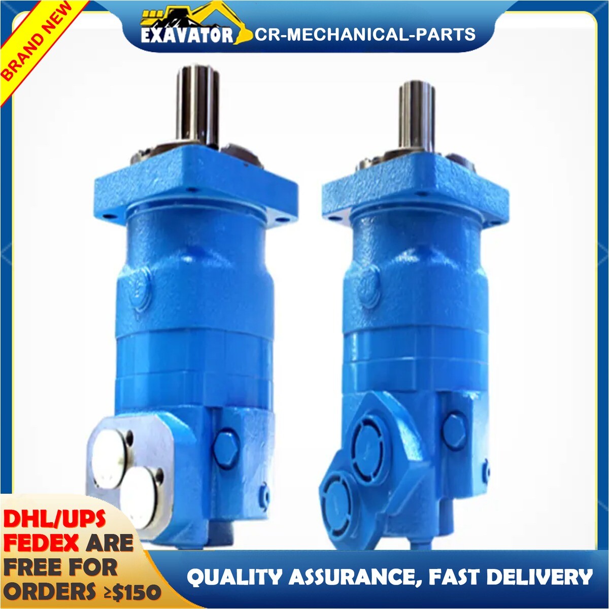 Cycloid Hydraulic Motor Replace ETN Eaton 6K-195/245/310/390/490/625/800/985