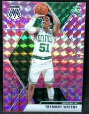 Tremont Waters Rookie 2019-20 Panini Mosaic Pink Retail Prizm CELTICS