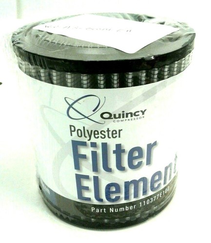 Quincy Compressor Genuine Part 110377E100 Polyester Filter Element OEM Qty 1