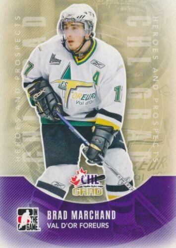 2011-12 ITG Heroes & Prospects #186 BRAD MARCHAND - Val D'Or Foreurs - Afbeelding 1 van 1