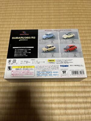 Lot 4 Set w/Box Tomica Limited Subaru 360/R2 Tomy Mini Car Japan