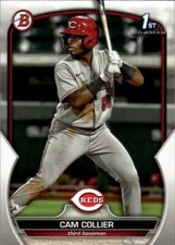 2023 Bowman #BP-125 Cam Collier Prospects Cincinnati Reds