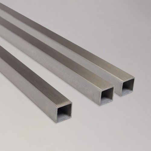 B&T Stahl Vierkantrohr 50x50x3mm - 2000mm Länge ST37 Schwarz