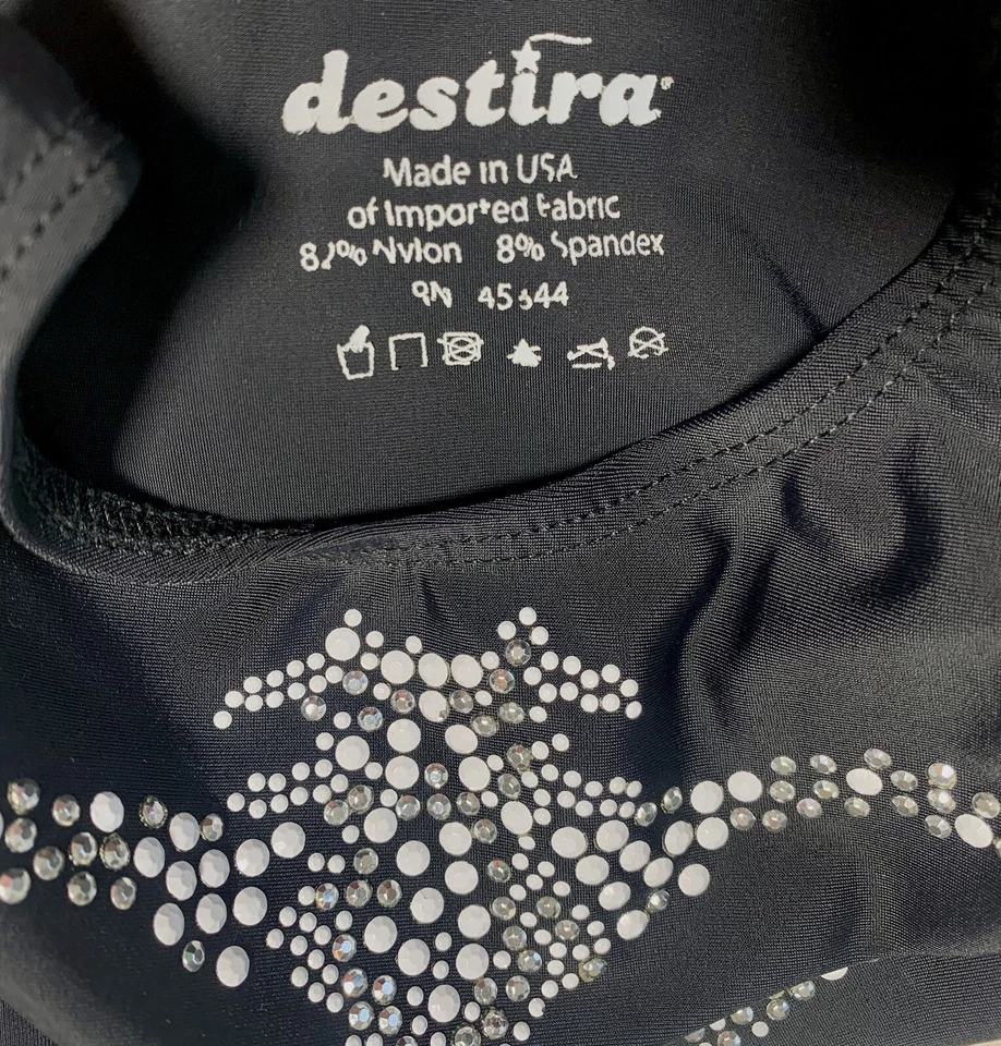 DESTIRA Gimnasia Leotardo ESQUELETO HALLOWEEN LEO gk BLIING Niño Extra Pequeño XS Foto 4 de 4