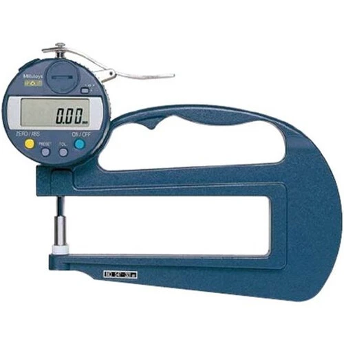 Mitutoyo 547-321 Digimatic Digital Thickness Gauge 0-10mm Range, 0.01mm