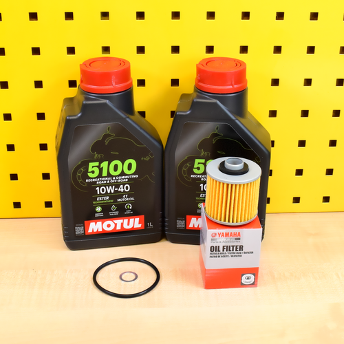 KIT TAGLIANDO YAMAHA VIRAGO XV 250 OLIO MOTUL 5000 10W40