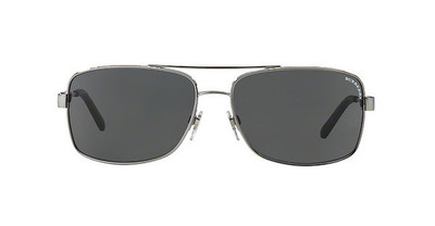 NWT Burberry Sunglasses BE 3074 1003/87 Gunmetal / Gray 63 mm BE3074 100387 NIB